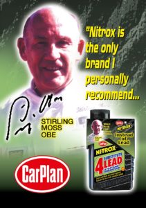 Sir Stirling Moss recommends Nitrox