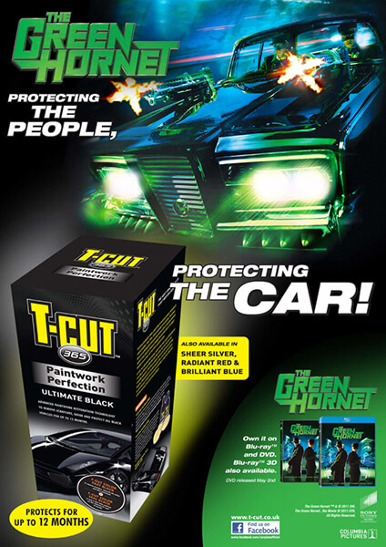 Green Hornet and T-Cut Poster